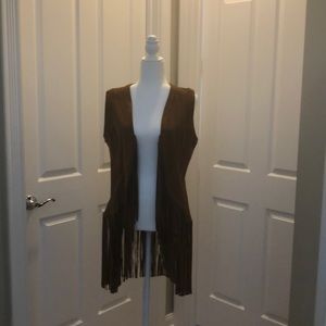 BoHo chic sleeveless vest